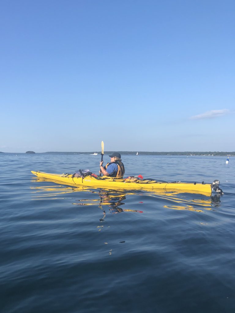 Sea kayaking Maine Coast 