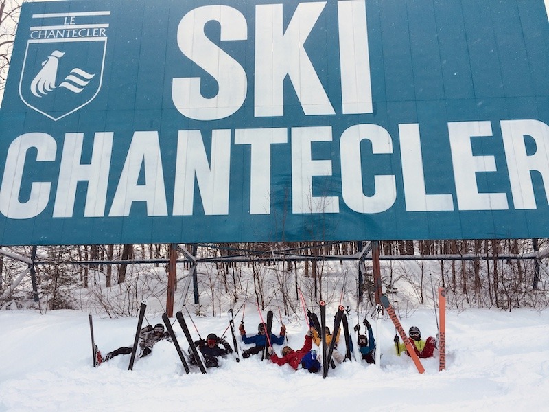 Budget skiing in Quebec-Chantecler