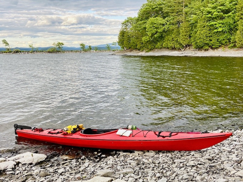 Kayaking in the Champlain Islands