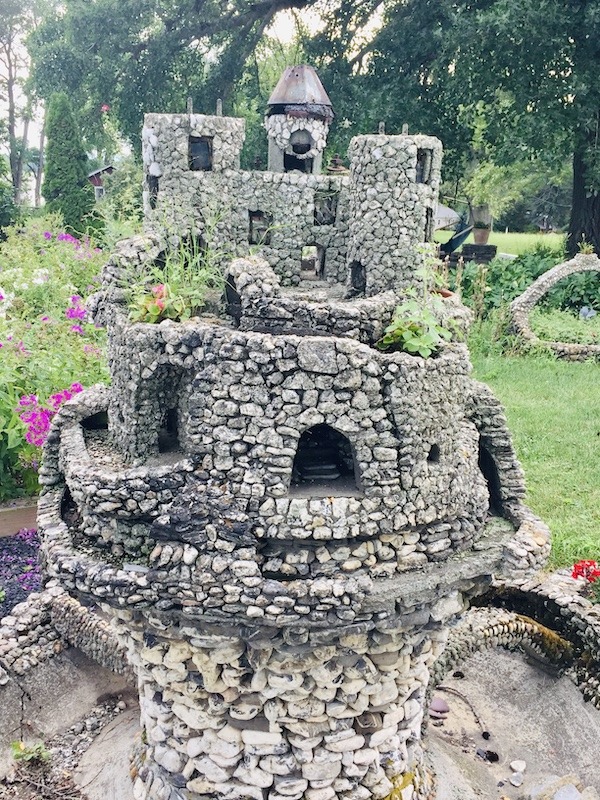 Stone castle in the Champlain Islands