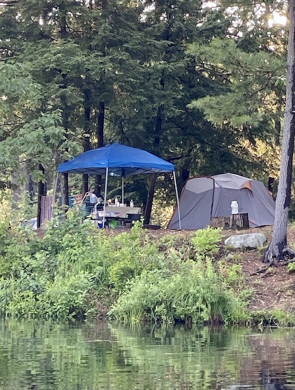 Tents at Tully Lake