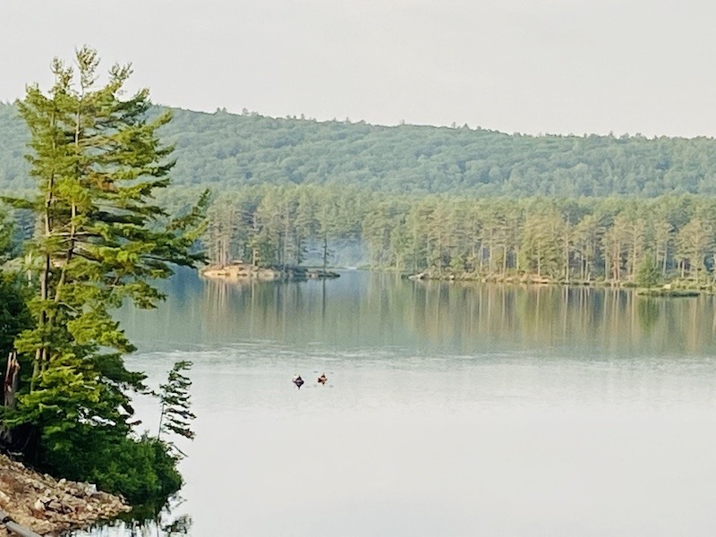 View of Tully Lake from the dam