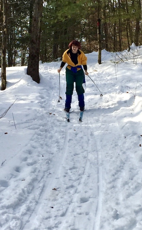 Cross country skiing-Outdoor Activities of Mt. Toby