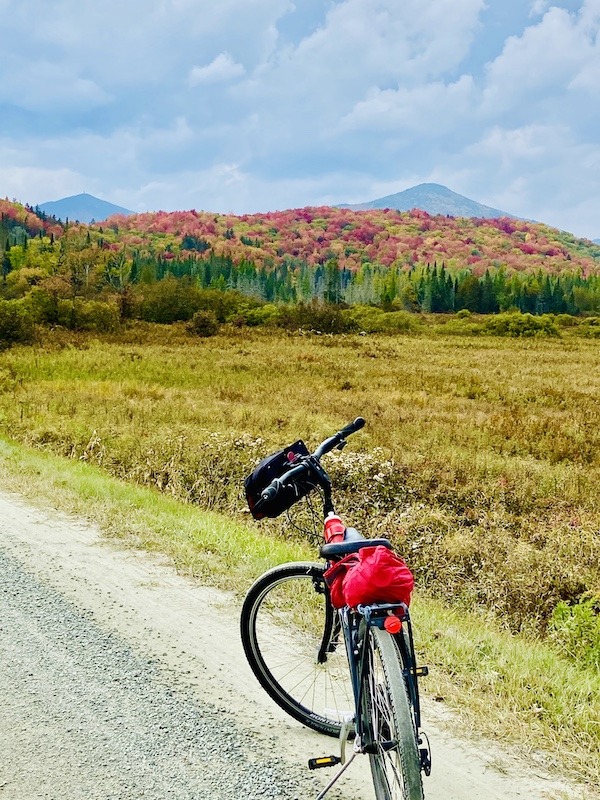 Gravel roads on the best bike trails in Vermont