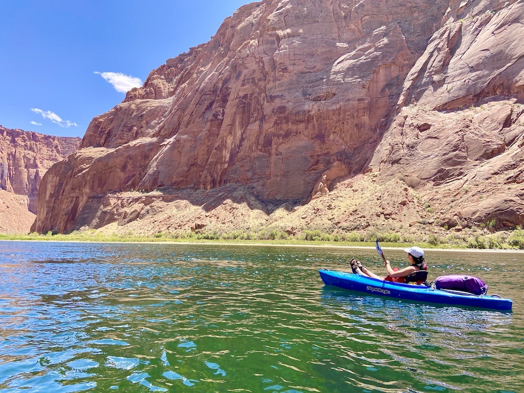 kayaking antelope canyon and horseshoe bend