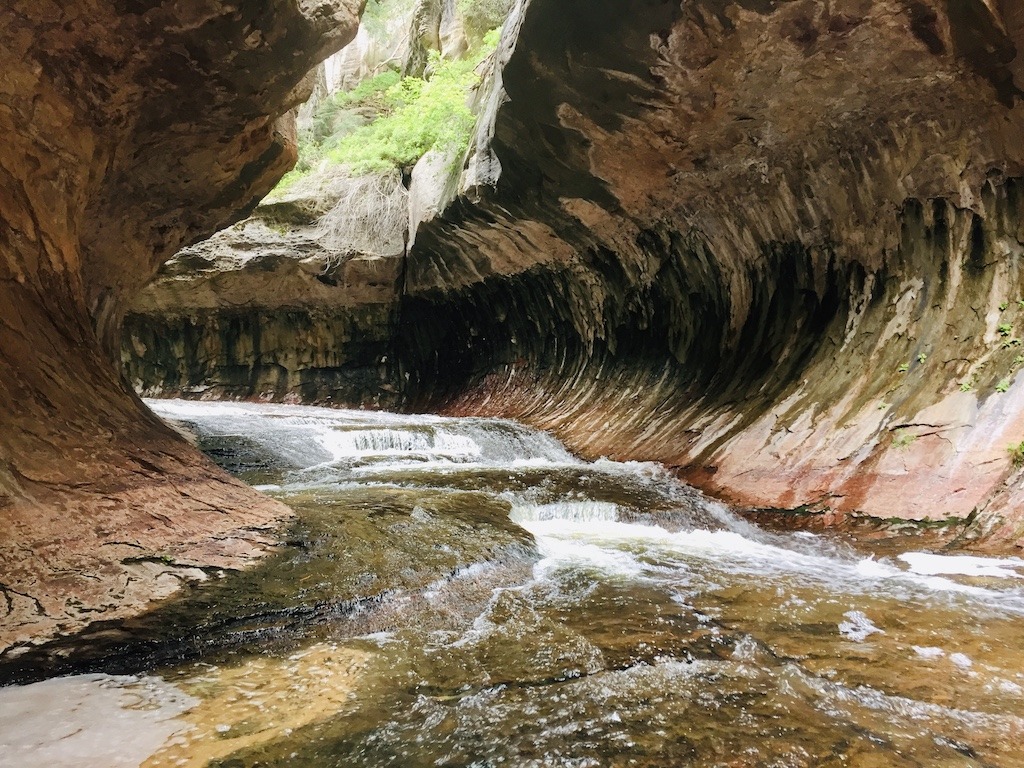  Slot canyon adventures in the Southwest USA in Zion National Park
