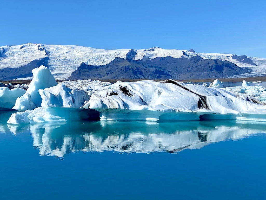 Glacier in lagoon-outdoor adventures in Iceland
