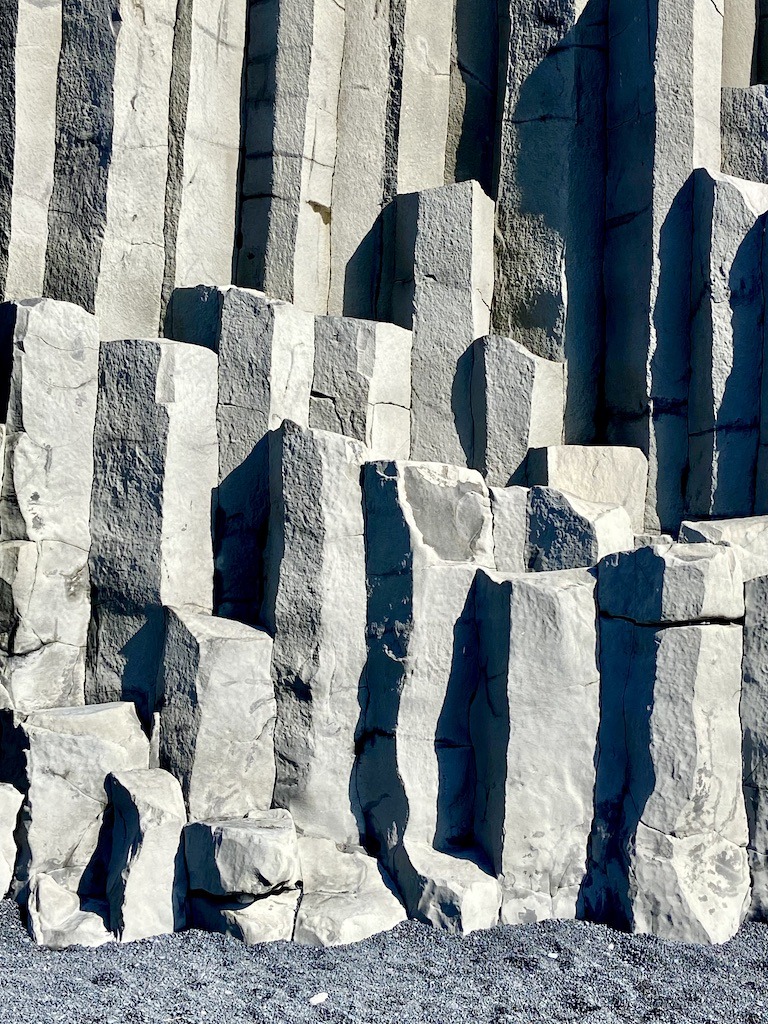 rock columns-outdoor adventures in Iceland