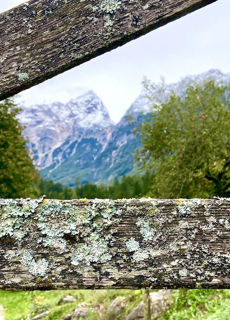 view of mountains through fence-outdoor adventures in the Logar Valley