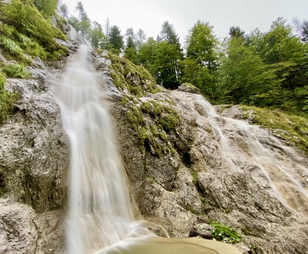 waterfall-outdoor adventures in the Logar Valley