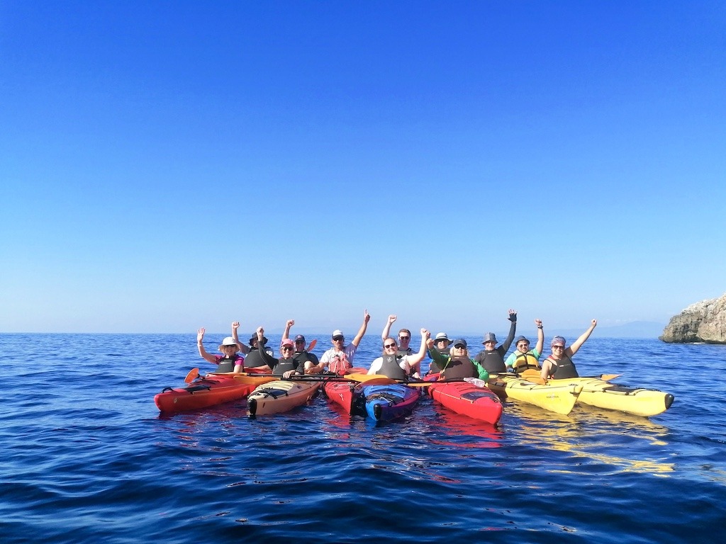 Sea Kayaking on the Mani Peninsula group