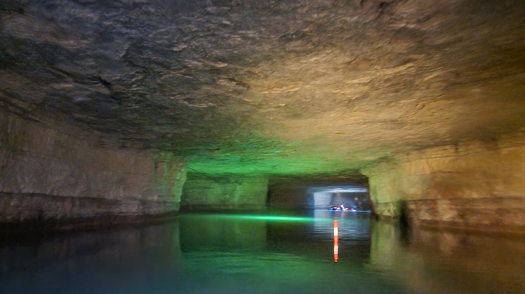 cave with water-best kayaking day trips in the US