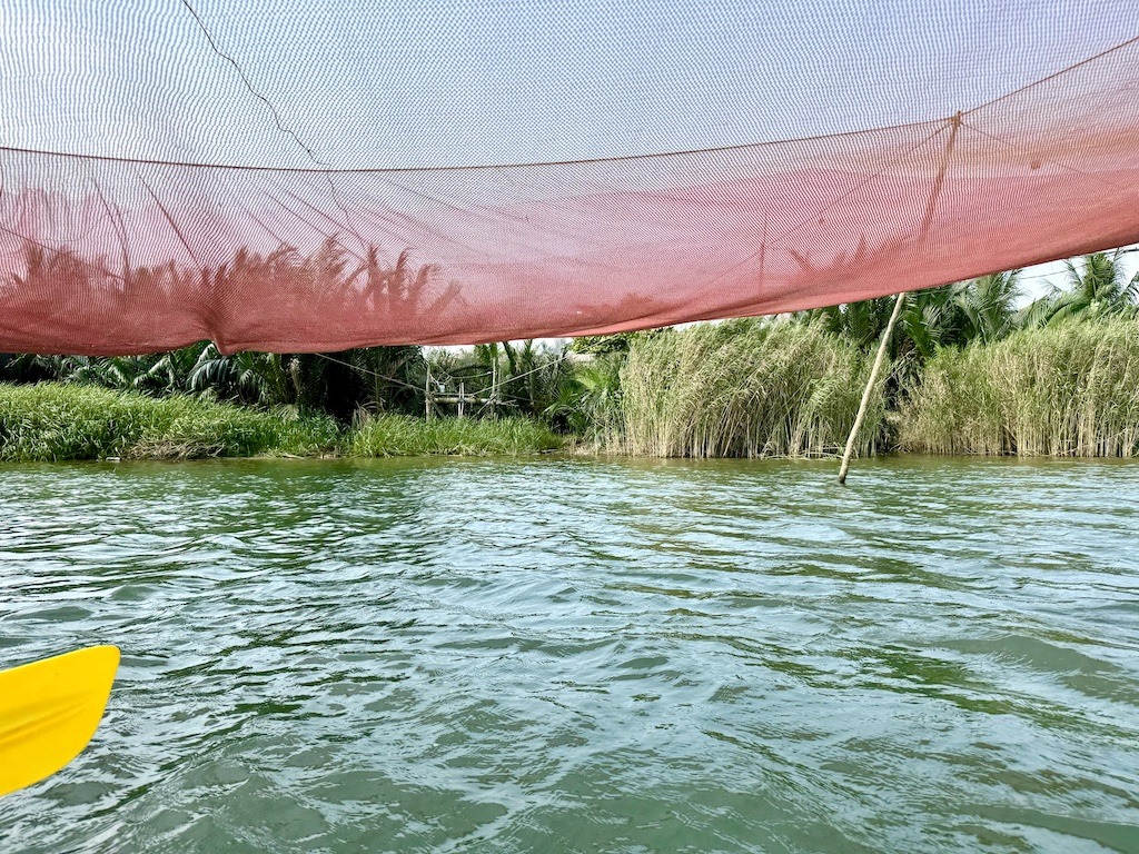 fishing net-Kayaking in Hoi An