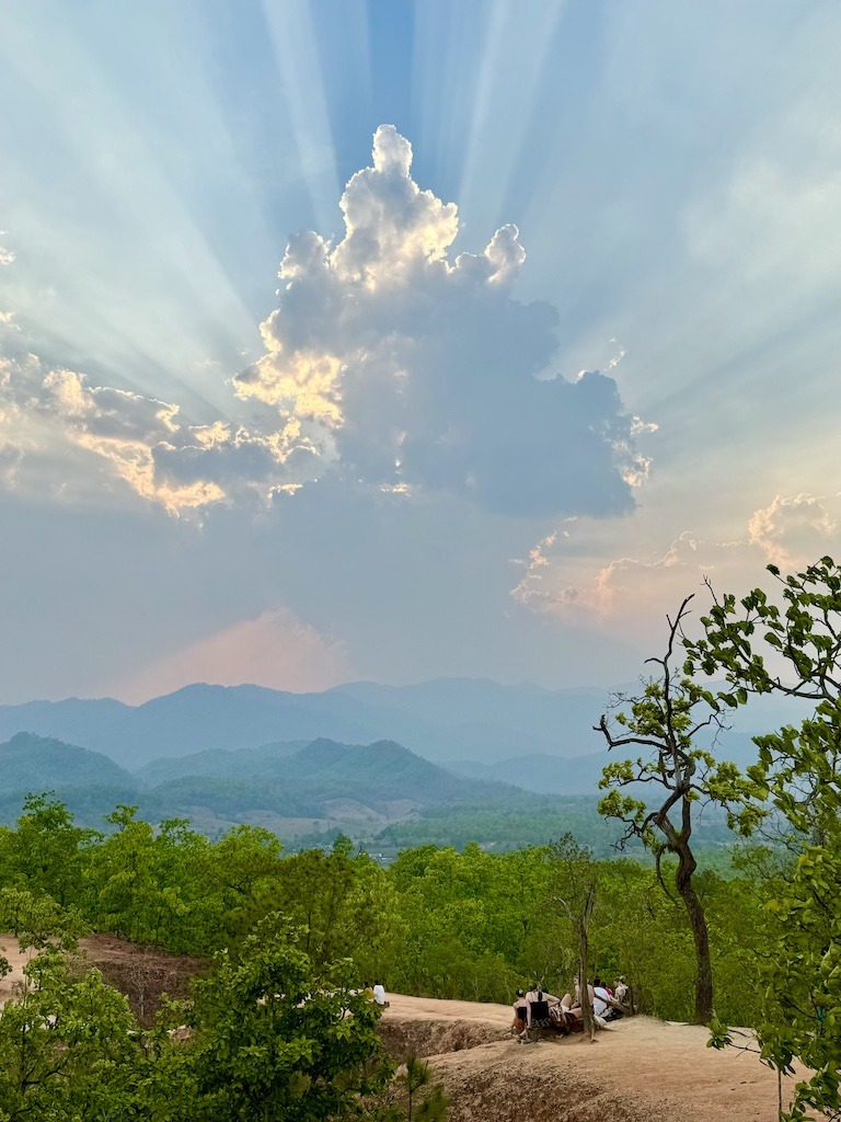 Pai Canyon Sunset-Outdoor Adventures in Pai