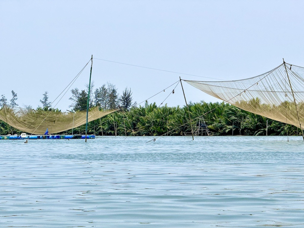 2 fishing nets--Outdoor Adventures of Hoi An