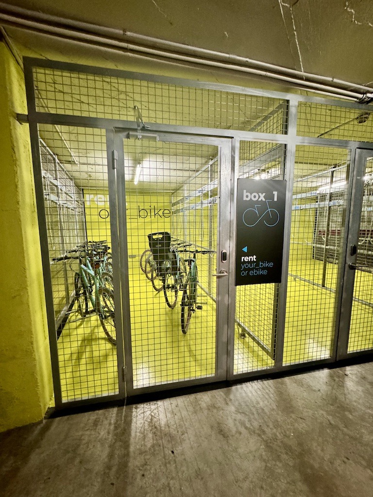 bike lockers