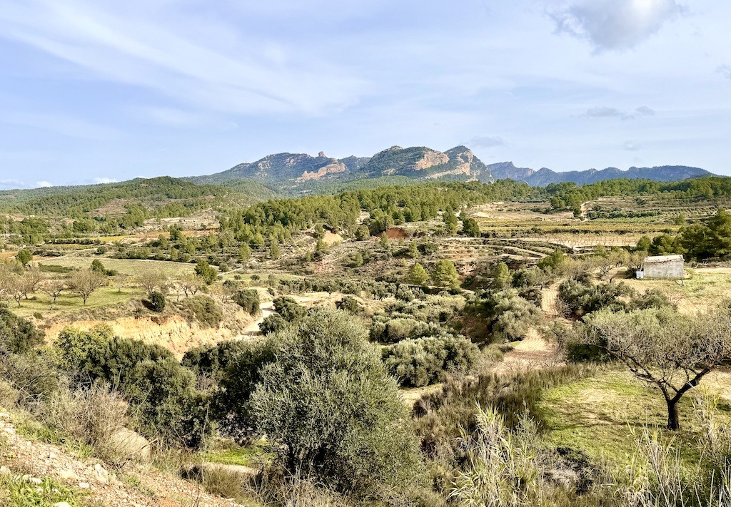 mountains and farms-biking the Val del Zafán Greenway 