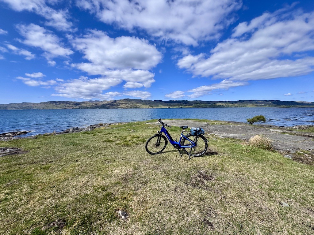blue bike near ocean-Outdoor Adventure on the Isle of Mull
