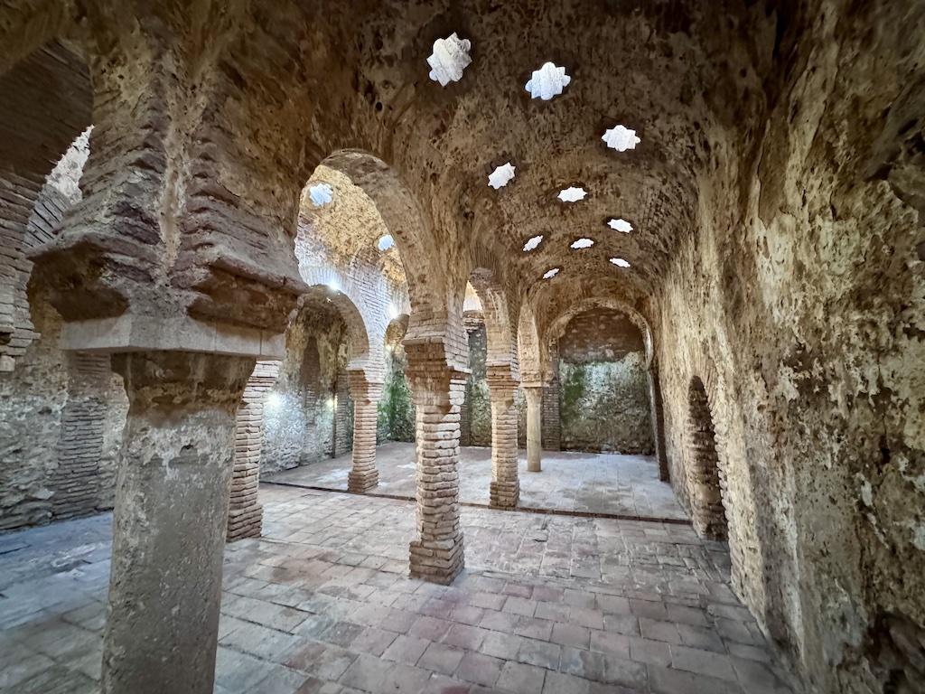 arches in ancient ruins