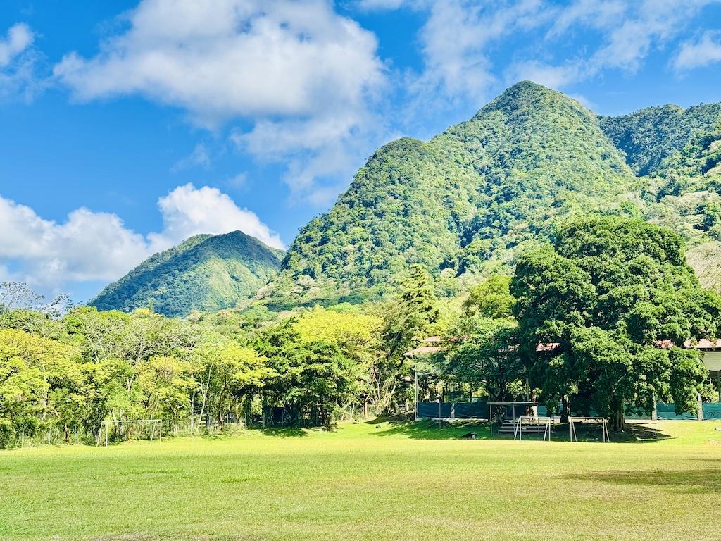 green mountain peaks