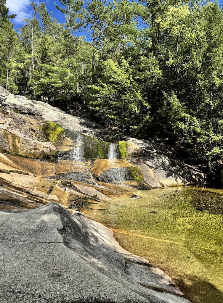 waterfalls and pool-outdoor adventures in Bethel